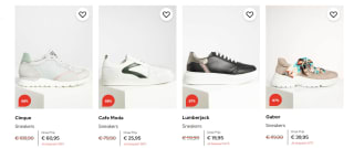 Tot 68% % korting op sneakers van Nike, Gabor en meer bij Dress-for-less