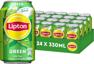 Lipton Ice Tea Green blikjes 33 cl (24 stuks) voor €12,99 met Amazon Prime