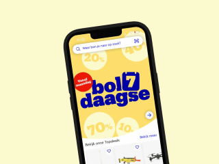 Bol 7-daagse Flitsdeals met hoge kortingen via de app