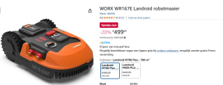 Worx Landroid M700 Plus - Robotmaaier voor €499 bij Amazon