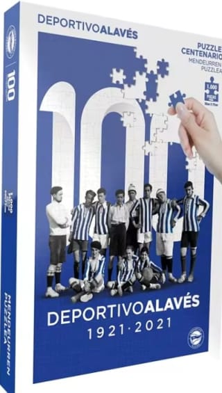 Puzzle Depotivo Alavés 1000 piezas por 4,84€.