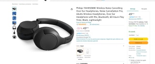 Auriculares Inalámbricos Bluetooth marcaPhilips TAH8506BK/00 - Negro por 49,99€