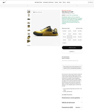 Zapatillas Nike Metcon 9 AMP Hombre por solo 67,49€