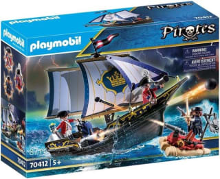 PLAYMOBIL Pirates Zeilschip van de soldaten 70412 voor €19,99 bij Alternate