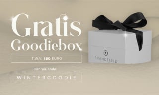 Gratis Goodiebox t.w.v. €150, met code WINTERGOODIE bij Brandfield