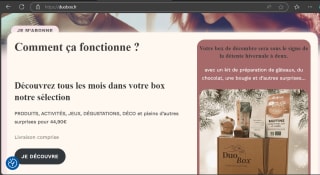 Abonnement à Box pour 2 DuoBox à 40,41€