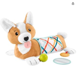Cojín Cachorro 3 en 1 Peluche sensorial con Accesorios Fisher price por 11€
