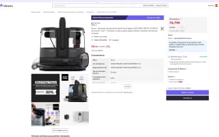 Aspirador Taurus de tapicerías Textile Care Hygienic SPCL400 10.000 Pa de succión 3 en 1 por solo 76,79€ (Nuevos usuarios por 46,07€)