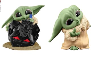 2 figuras grogu marca Hasbro por 15,80€