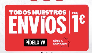 Envíos por 1€ a domicilio en KFC