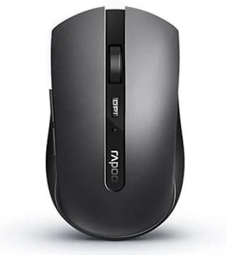 Rapoo 7200M draadloze muis voor €11,97 bij MediaMarkt