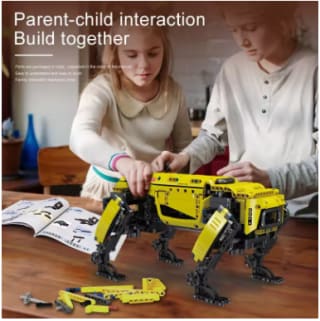 Briques de blocs de construction Big Dog Assembly, The Andrea & RC Hurized Boston Dynamics, Technical Toys, 15067 MOLD KING à 42,66€