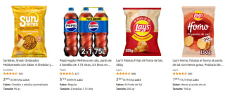 5€ descuento en productos de alimentación en Amazon pedido superior 15€
