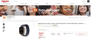 Montre Connectée Apple Watch Ultra 2 Cellular - 49mm à 789€