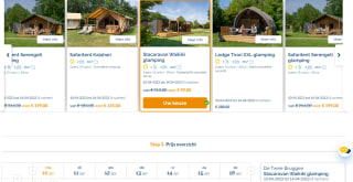 Vanaf €142 een lang weekend (4 nachten) of midweek weg in een luxe stacaravan bij Vacansoleil