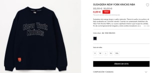 Sudaderas NBA desde solo 6,89€