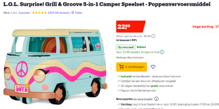 LOL Surprise Grill & Groove camper voor €22,99 bij Bol.com