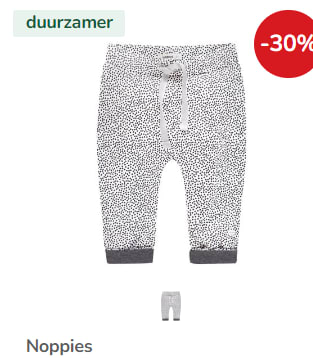 Kleertjes.com weekenddeal: tot 30% korting op basics van bv Noppies, Vingino en meer