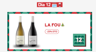 Descuento de hasta -25% para los vinos La Fou