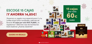 15 cajas de cápsulas Dolce Gusto por 55€