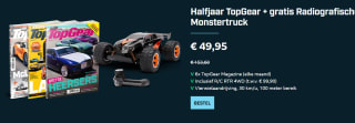 Gratis Radiografische Monstertruck bij 6x TopGear Magazine voor €49,95