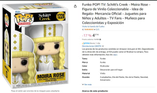 Figura Funko POP,TV: Schitt's Creek - Moira Rose  por tan solo 4,13€