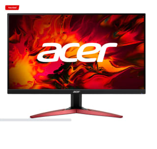 Monitor gaming - Acer KG241Y S, 23.8" Full HD, 1 ms, 165 Hz, HDMI/Display Port/Micrófono/Altavoz, AMD FreeSync Premium por 139€