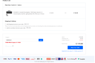 Altavoz Karaoke SOUNARC K1 150W por solo 119€