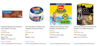 Amazon Compra 3 por el precio de 2 productos alimentación, salud y belleza