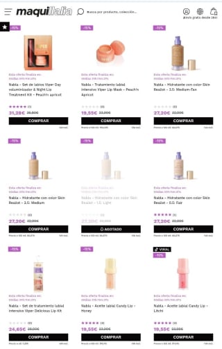 -15% de Descuento en Nabla.