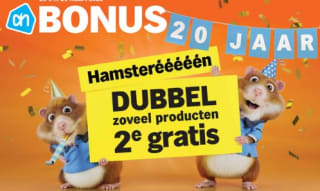 Albert Heijn Hamsterweken veel producten de 2e gratis
