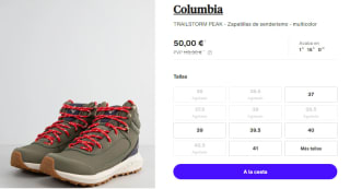 Botas de Trekking de Mujer Columbia TRAILSTORM PEAK por 45€