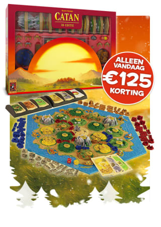 Catan: 3D Editie - Bordspel voor€175 bij 999Games