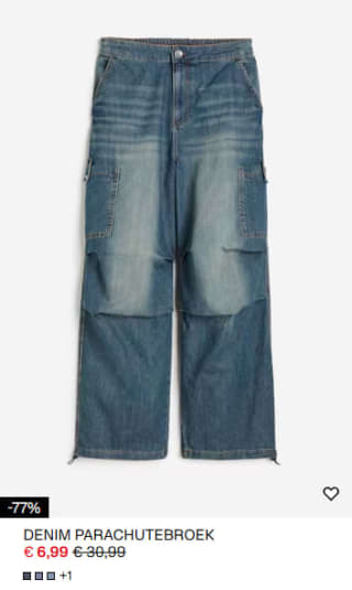 Tot 86% korting in de sale van H&M