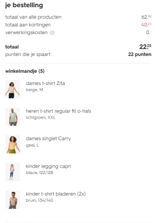 20% korting vanaf €20 bij Hema