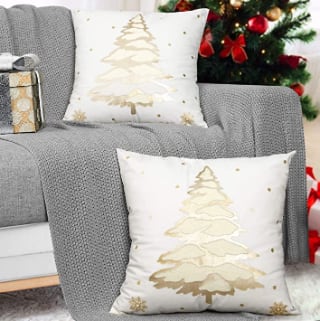 Fundas de almohada de Navidad 45x45cm x 2 unidades a 10.49€