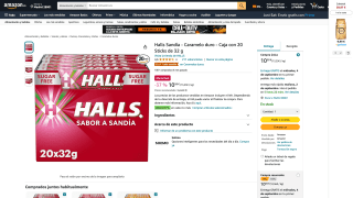 HALLS Sandía - Caramelo duro por 10,58€