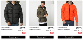 Ropa Geographical Norway desde 9,99€ preciazos