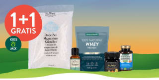 1+1 gratis op veel producten bij Holland & Barrett