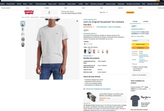 Camiseta Levi's Original Hombre por solo 17,90€