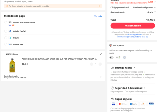 Aceite orujo de oliva sansa sabor del sur pet garrafa transp Asa negra 5l por 18,99€