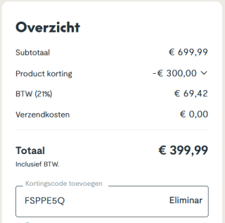 Elektrisch zit sta bureau E7Q Lite (E5Q), met 2 motoren voor €399,99 dmv code bij Flexispot
