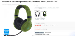 Razer Kaira Pro Halo Edition koptelefoon voor €66,66 bij Ochama