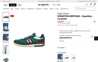 Zapatillas PEPE JEANS KINGSTON HERITAGE por 38,21€