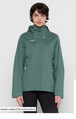Chaqueta Hard Shell para Mujer Mammut ALTO por 105€
