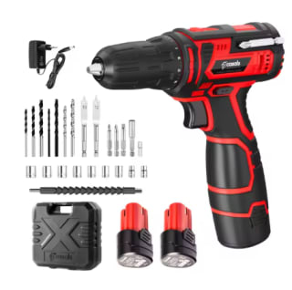 Casals Taladro atornillador destornillador con Batería 12V CID1251BCA por 38,75€