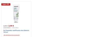 50% que vuelve en Carrefour.