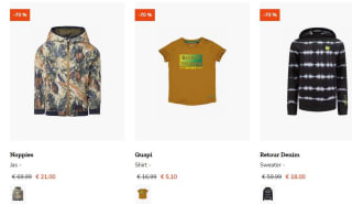 70% korting op de zomer collectie bij Happybee