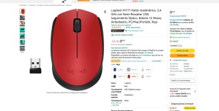 Ratón Logitech M171Inalámbrico 2,4 GHz con Nano Receptor USB por 8,04€
