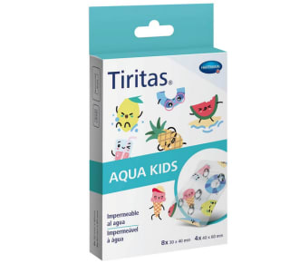 TIRITAS Aqua Kids Apósitos aptos para contacto con agua con adhesivo hipoalergénico por 2,09€